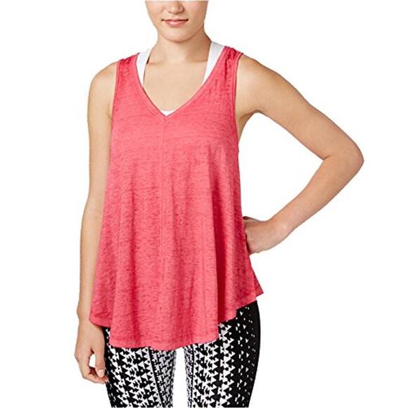 Calvin Klein Womens Performance Relaxed Icy Wash Tank Top Size L - Picture 1 of 2